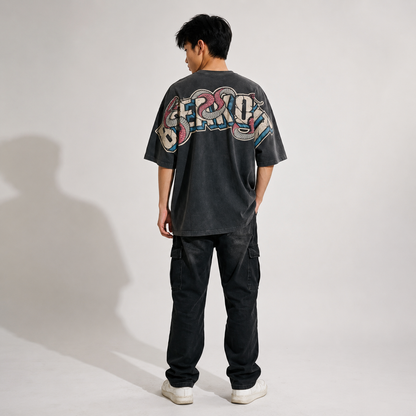 Breakout Washed Tee - Dripzy UK