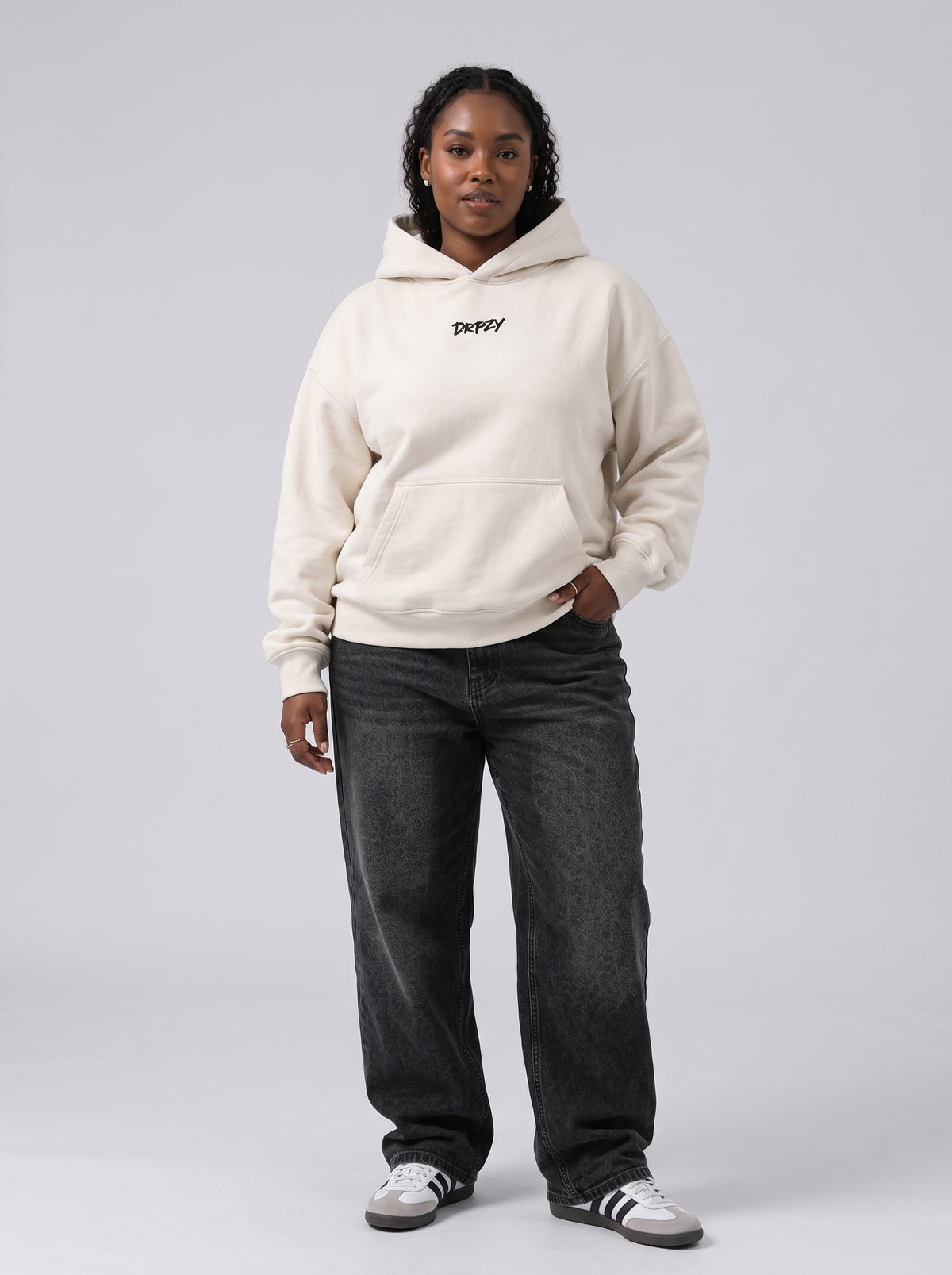 Essentials Oversized Hoodie – Cream
